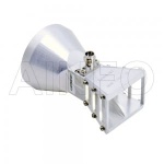 Antena szerokopasmowa tubowa. Zakres: 6,0 -67,0 GHz , 13 dBi, złącze 1.85 mm gniazdo