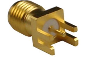 SMA gniazdo krawędziowe do płytki drukowanej gr.1,57 mm (J01151A1271)