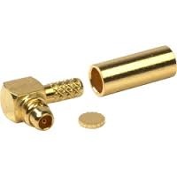 MMCX wtyk zagniatany kątowy na kabel RG174/188/316 (J01340A0051)
