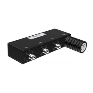 Sumator hybrydowy 2 kanałowy  VHF na pasma 136 - 175 MHz , 30 W , złącza N gniazdo  
