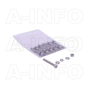 Zestaw śrub do kołnierzy WR112- WR51 ( 10 szt) 