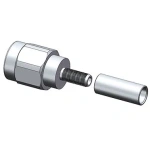 SMA wtyk zagniatany na kabel RG58/LMR195/LL195, DC-6 GHz, złocony, ANOISON