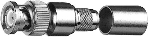BNC wtyk zagniatany na kabel RG214/393 (J01000A0060) 