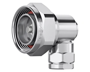 7/16( DIN)  wtyk  kątowy skręcany na kable H1000/CNT400/RG213/214/393/Aircom Plus, IP67 ( J01120A0113)