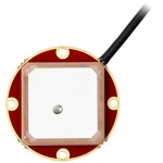 TW1027 - Antena do zabudowy, szeroko pasmowa z podstawą magnetyczną GPS L1, zakres 1572.5 - 1578  MHz, 24 dB, kabel 5m ze złączem SMA wtyk  Tallysman® 