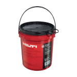 Ogniochronna powłoka uszczelniająca systemu CP 673, wiadro 6kg, Hilti
