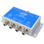4 drogowy inteligentny dzielnik sygnału ( splitter/combiner) GNSS+ wzmacniacz 10 dB , IP67  Calian®