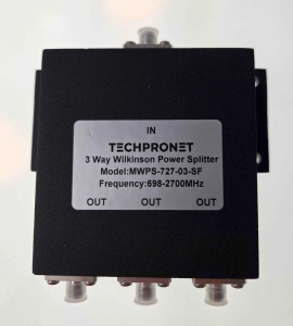 3-drogowy dzielnik mocy (splitter) 698-2700MHz, złącza SMA-f , 50W  Techpronet