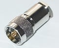 UHF(UC-1) wtyk skręcany na kable typu RG8/CNT400