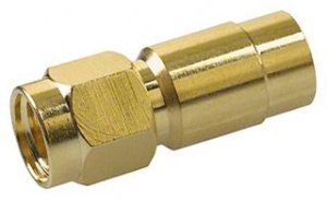 SMA wtyk lutowany na RG401/UT-250, 18 GHz