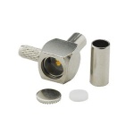 TS9 wtyk zagniatany kątowy  na kable RG174/316