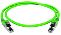 Patchcord ekranowany STX na złączach  RJ45/RJ45, SF/UTP 2x2xAWG 22/7 , Profinet kat. 5,  izolacja poliuretanowa w kol. zielonym ,dł. 15,0m  (L80406A0000) 