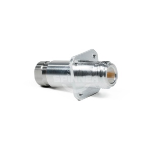 N gniazdo kołnierzowe skręcane na kable fiderowe 1/4" typu LCF14-50