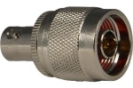 Adapter N-m/BNC-f (piny złocone)