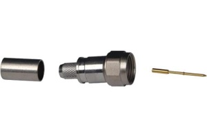 F wtyk zagniatany na RG59/ Belden 1505A HDTV (J01600A0004) , DC - 4,5 GHz