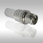 N wtyk na kabel promieniujący 1/2"  z ekranem płaskim typu  RLK/ALF 