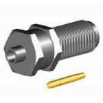 SMA gniazdo panelowe lutowane na RG405/UT85