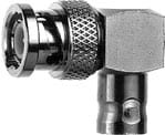 Adapter BNC 75 Ω-m/f kątowy (J01005A1237)