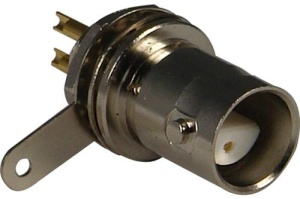 BNC Twin gniazdo panelowe  na RG108 