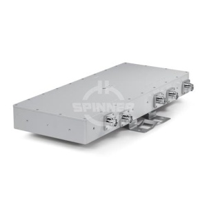 Pentaplexer (multiplexer 5:1) na pasma: LTE800/GSM900/GSM1800/ UMTS/ LTE2600 ,złącza 4.3-10 gniazdo,Low PIM, 