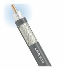 Kabel koncentryczny niskostratny 1/2 " oplatany typu LMR600 , izolacja PE