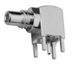 SMC wtyk kątowy lutowany do płytki PCB ,10 GHz (J01170A0201)