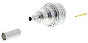 QN wtyk zagniatany na RG58/LL195 -  11 GHz 