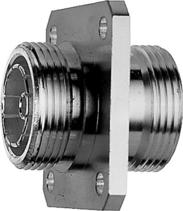 Adapter kołnierzowy( 46x46mm) 7/16-f/f  7,5 GHz  (J01123A0002)
