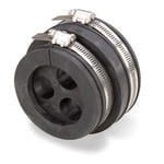 Dławica uszczelniająca do przepustu ściennego typu FTP4 na trzy  kable 1/2"   