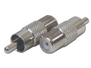 Adapter F-f/RCA-m