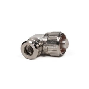 N wtyk skręcany kątowy na kable 1/4" superflex