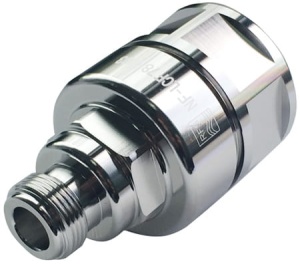 N gniazdo skręcane serii C03 typu OMNI FIT™ na kabel LCF 7/8"  , 6 GHz,Low PIM 