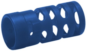 Usztywniacz kabla do złącz typu BNC EasyGrip na kabel RG6, niebieski