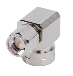 SMA wtyk  kątowy na kable 1/4" typu FSJ1-50A