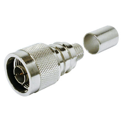 N75  wtyk zagniatany na kabel LMR400-75/RG11