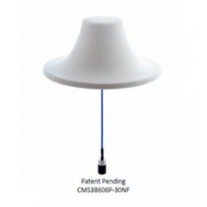 Antena szerokopasmowa dookólna wewnętrzna 380-6000 MHz ( TETRA/DVB-T/LTE/WiFi), złącza 4.3-10 gniazdo 