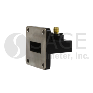Adapter falowodowy kątowy WR90/SMA-f  8.2-12.4GHz (X band)