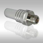 N gniazdo na kabel promieniujący 1/2" z ekranem płaskim typu  RLK/ALF 