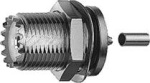 UHF(UC1) gniazdo panelowe zagniatane na RG174/316/LL100 (J01041A0004)