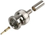 BNC 75 ohm, wtyk zagniatany na kabel BT3002 /RG179