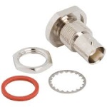 Adapter panelowy  BNC-f/MCX-f . DC-4,0 GHz