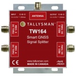 4 drogowy dzielnik sygnału ( splitter/combiner) GNSS , złącza TNC-f , IP67  Tallysman®