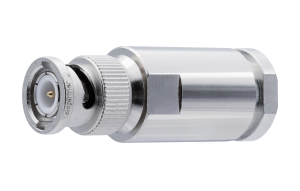 BNC  wtyk lut.skr. na kabel typu LMR400/CNT400 , pin samozaprawny