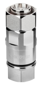 4.3-10 wtyk skręcany serii E na kable superflex 1/2"  typu SCF12-50J/FSJ4-50 . Low PIM