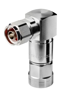 N wtyk kątowy serii E na kabel LCF 1/2" OMNI FIT™ Premium