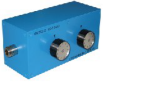Tłumik regulowany skokowo, 0-100 dB, złącza N f/f ,DC-3 GHz, 2 W  