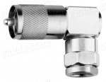 UHF(UC1) wtyk lutowano skręcany kątowy na RG8/H1000/LL400 (J01040A0016)