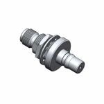 Adapter panelowy QMA-f/SMA-f , DC-18 GHz, IP 68