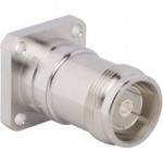 4.3-10 gniazdo panelowe kołnierzowe uniwersalne z pinem gwintowanym M3 - " długa szyja" 