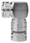 4.3-10 wtyk  kątowy  na kable 1/2" flex typu SCF12-50/FSJ4-50, Profesjonalny  